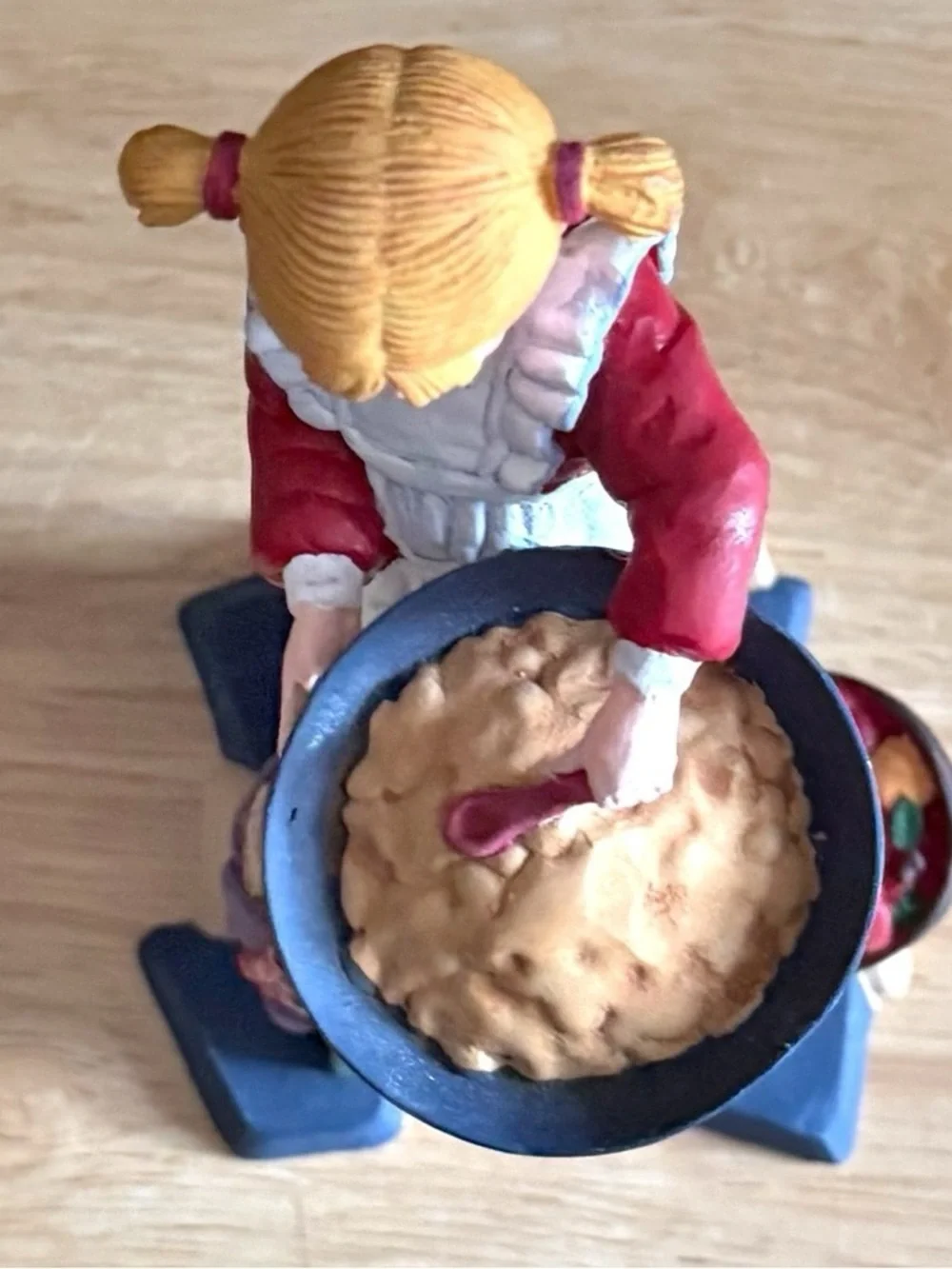 Dept 56 Madeline Making Cookies Figurine Vintage Country Christmas Kitchen Decor